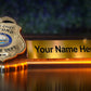 Desk Badge with Magnetic Name Plate