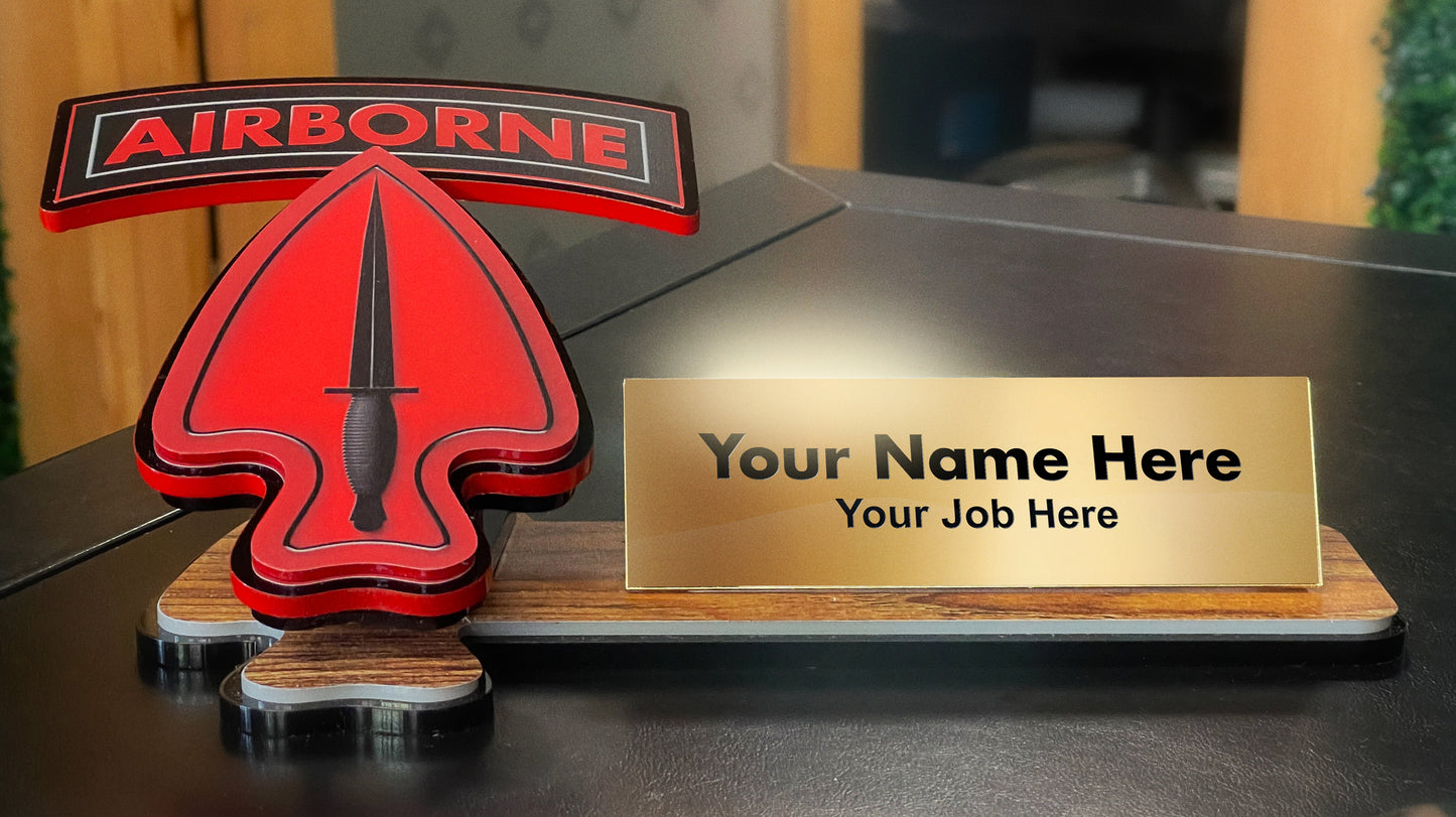 Desk Badge